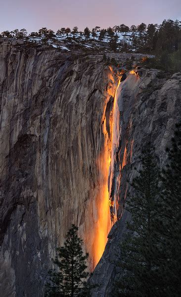 Blog The Light Explorer Horsetail Fall Yosemite National Park Ca