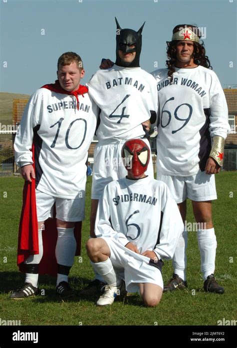 Brighton Sunday League Side Real Neville With Their Super Hero Player