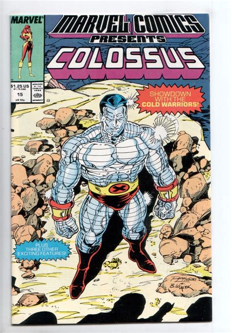 Marvel Comics Presents 15 Colossus Marvel 1989 Vfnm Comic