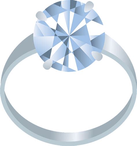 Diamond Rings Clip Art Library