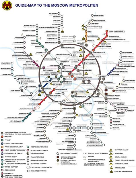 Metro 2033 02 By Spartanm29 Metro 2033 Moscow Metro Map