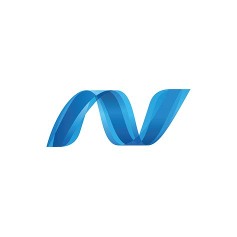Microsoft Net Logo Real Company Alphabet Letter N Logo