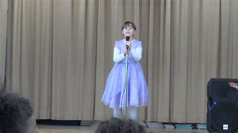 Cassidy Sings Let It Go From Frozen Youtube