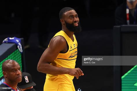Jaylen Brown Of The Boston Celtics Competes In The 2021 Nba All Star