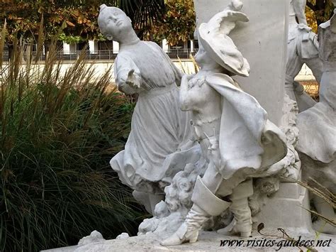 Monument à Charles Perrault Et Au Chat Botté Jardin Des Tuileries