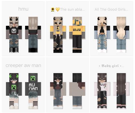 Aesthetic Minecraft Skins Download This Aesthetic Minecraft Skins Was