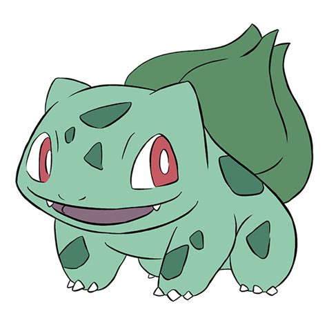 How To Draw Bulbasaur Easy Drawing Tutorial For Kids