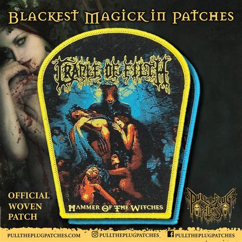 Cradle Of Filth Hammer Of The Witches Pull The Plug Patches