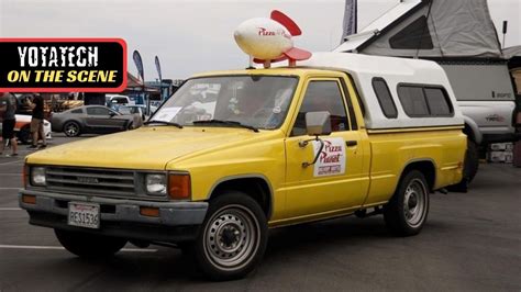 Toyota Pickup Recreates Toy Storys Pizza Planet Delivery Truck