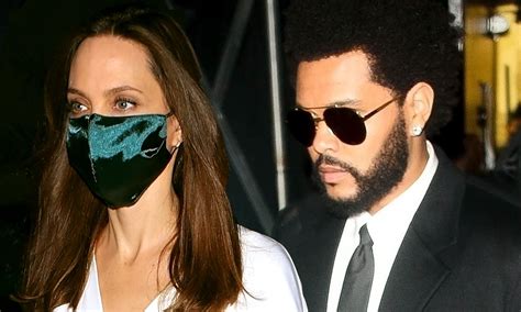 The Weekend And Angelina Jolie Spark Dating Rumours Adahzionblog