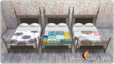 Annetts Sims 4 Welt Ts3 To Ts4 Bed Maritim Conversion By Chilli