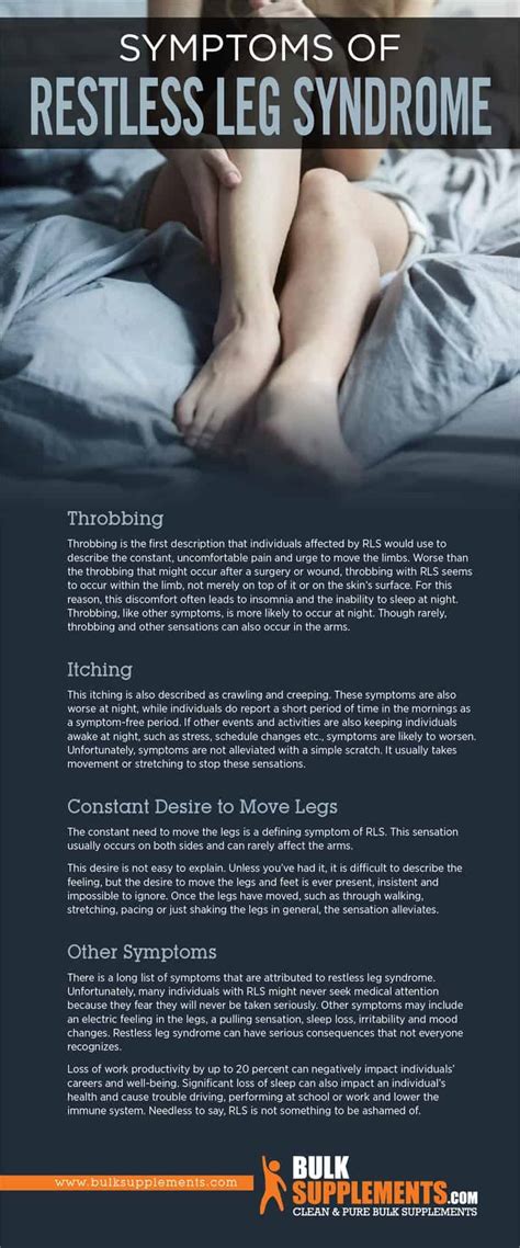 Restless Leg Syndrome Symptoms Causes And Treatment