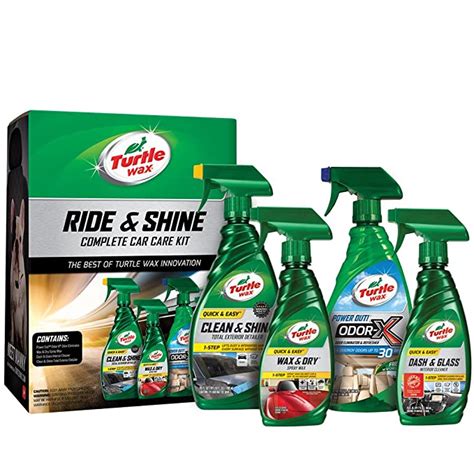 Turtle Wax Ride Shine Complete Car Care Kit Amazon In Car