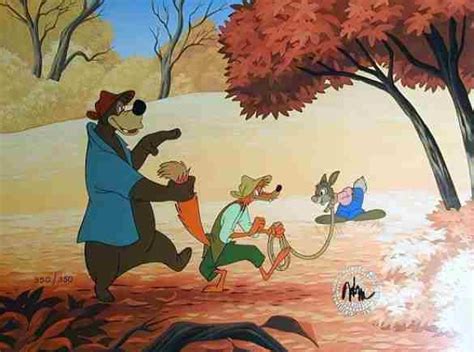 Кройка и шитье, с 1930 года. Brer Rabbit, Brer Fox and Brer Bear looking for the ...