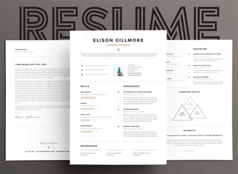 15 Eye Catching Resume Templates That Will Get You Noticed