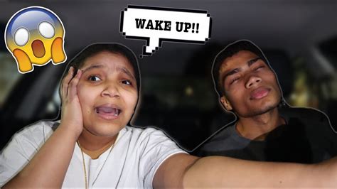 Passing Out While Driving Prank She Cried Youtube