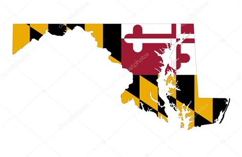 State Of Maryland Maps — Stock Photo © Ludvigcz 11098468