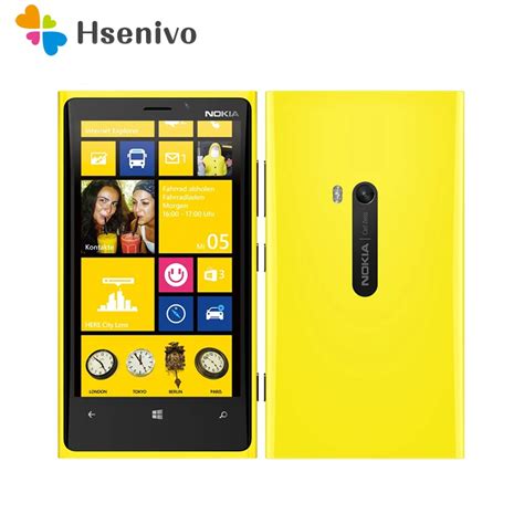 Original Phone Nokia Lumia 920 45 Touch Wifi Nfc Gps 3gb 4g 32gb