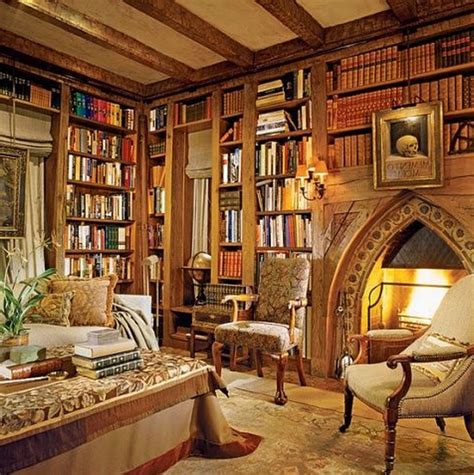 38 The Top Home Library Design Ideas With Rustic Style Page 32 Of 40