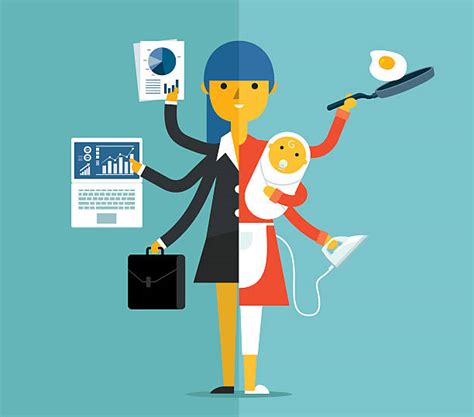 Working Mother Illustrations Royalty Free Vector Graphics And Clip Art