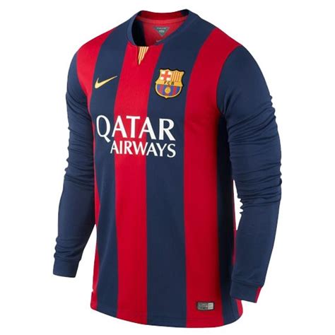 Fc Barcelona Full Sleeve Home Jersey 2014 15 Shoppersbd