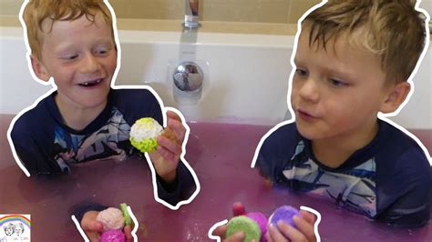 Bath Bomb Challenge Kids Playing Youtube