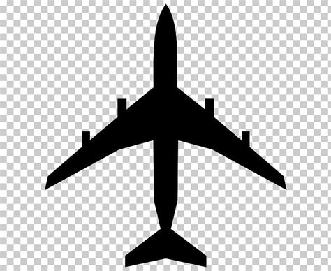 Airplane Fixed Wing Aircraft Silhouette Png Clipart Aerospace