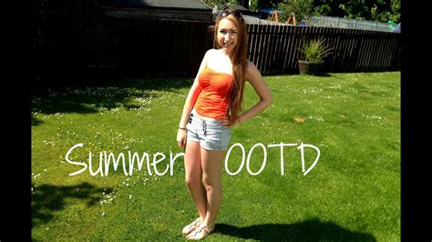 summer ootd youtube