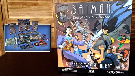 The New Batman The Animated Series Board Game Is A Big Box Of Bat Action