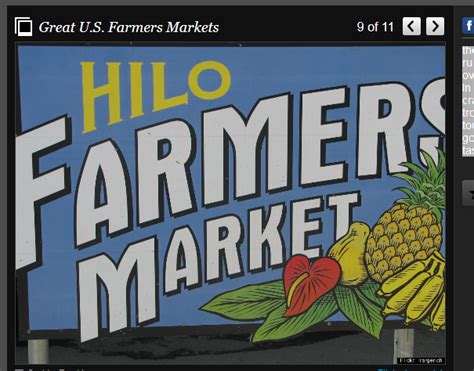 Hilo Farmers Market Hawaii