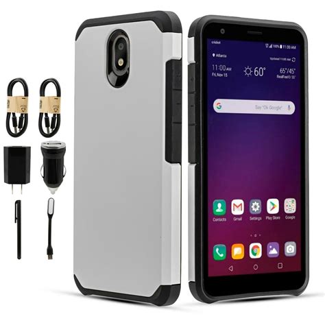 Value Pack And Case For Lg Escape Plus Journey Lte Arena 2 K30 2019