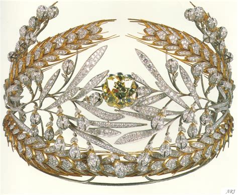 Russian Royal Jewels Maria Feodorovnas Russian Field Diadem Royal