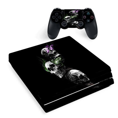 Skin For Sony Ps4 Pro Console Decal Stickers Skins Cover Glowing