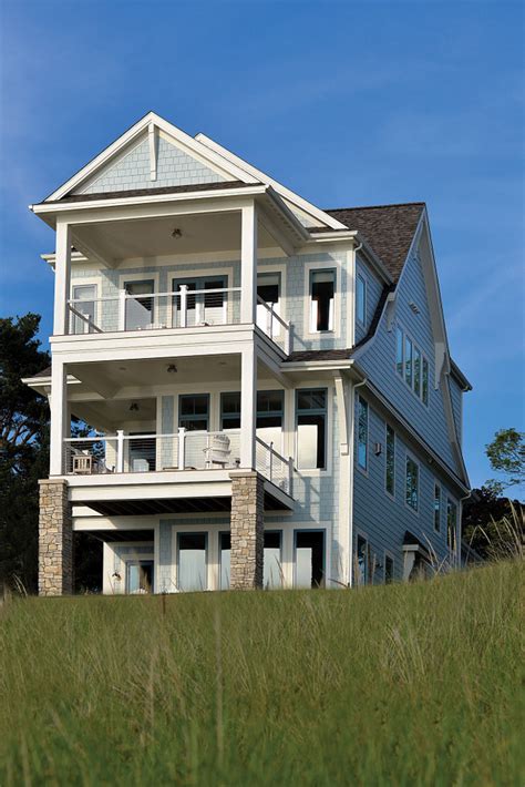 Storybook Shingle Beach House With Coastal Interiors
