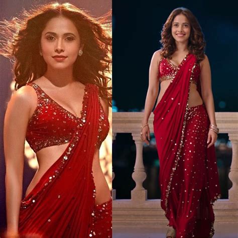 Bollywoodculture For Your Party Season Get This Red Hot Saree