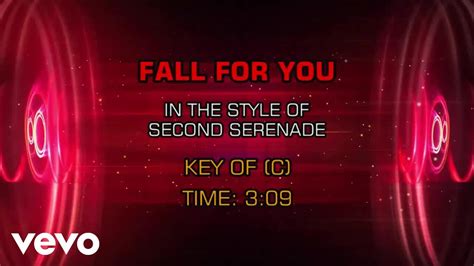C am because tonight will be the night that i will fall for you. Secondhand Serenade - Fall For You (Karaoke) - YouTube