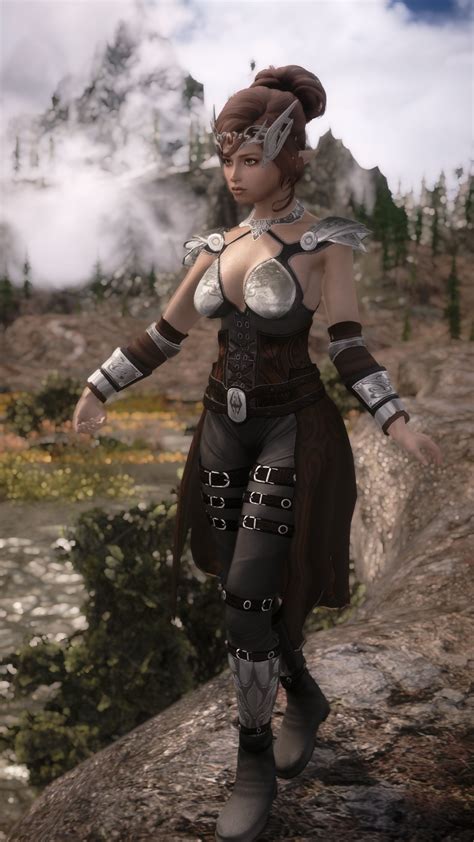 Theelderscrolls Skyrim Armor Female Femaleonly Solo Solofemale Outfit Modbooru