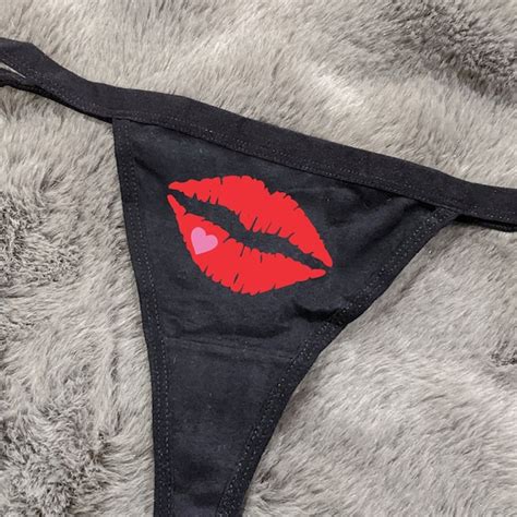 Sexy Lips Underwear Etsy UK