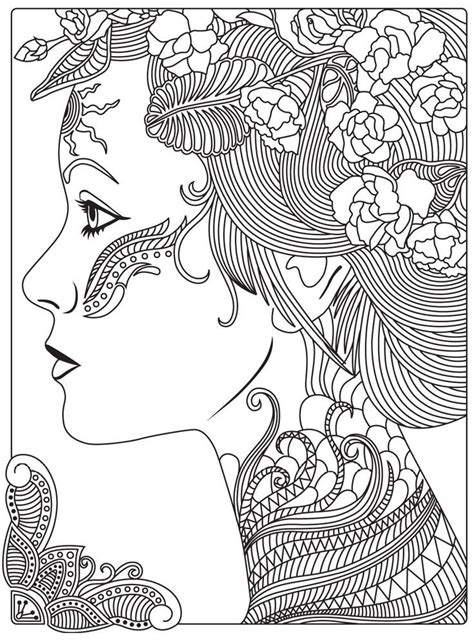 Top 25 Girly Coloring Pages For Adults Home Inspiration And Ideas
