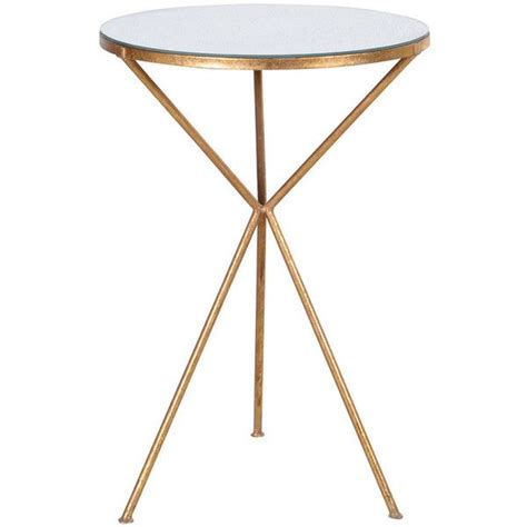 Gold Side Table By Shades Of Space On My Polyvore Finds Side Table