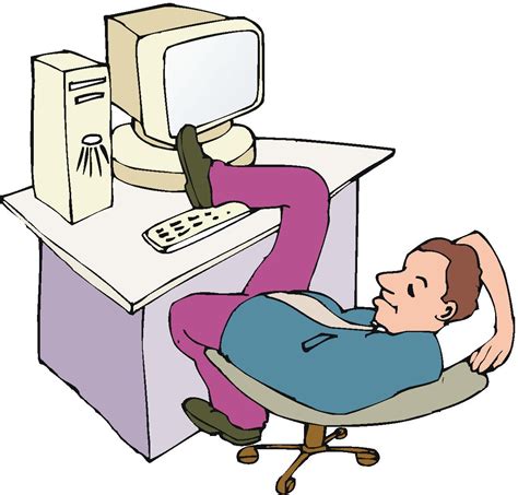 Clipart Lazy Person Clip Art Library