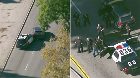 Police Chase Armed Robbery Suspect Arrested In Long Beach After Wild