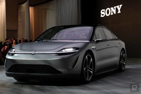 Sony Showed Off An Electric Car To Highlight Its Automotive