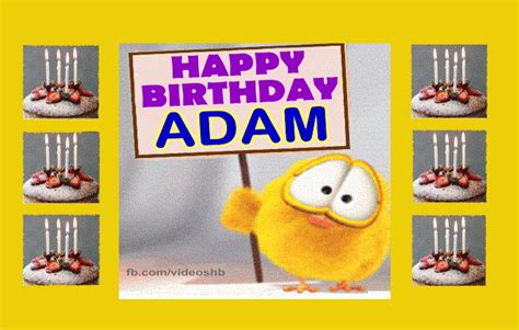 Happy Birthday Adamspecial Birthday Celebration To The Name Happy