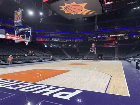 Newly Renovated Court At Phx Arena 👀🔥 Via Kellanolson On Twitter Rsuns