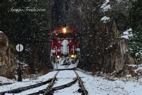 At Train Tunnel Snow Amigo Trails Copper Canyon Experts