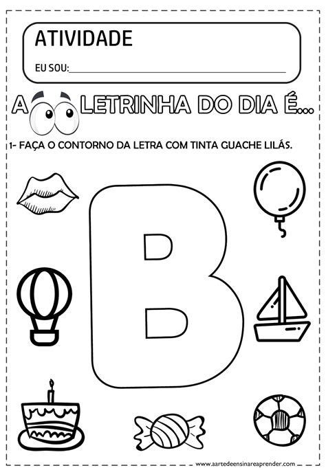 Atividade Letra B Cursiva Com Textinho Alphabet Activities Kindergarten