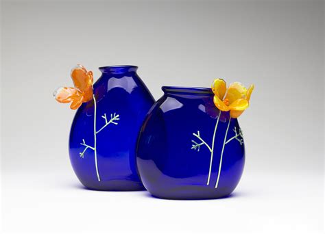 Nicholson Van Altena Glass — Poppy Vessels