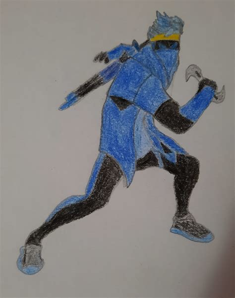 Fortnite Ninja Skin Drawing By Himu0001 On Deviantart