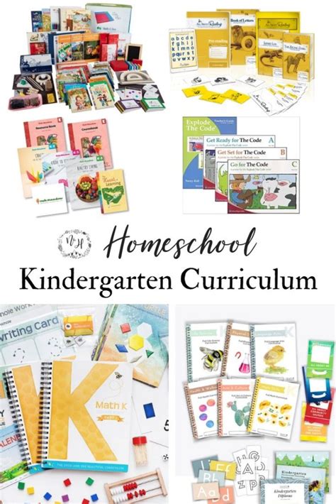 Kindergarten Homeschool Curriculum Resources Nature Homeschool